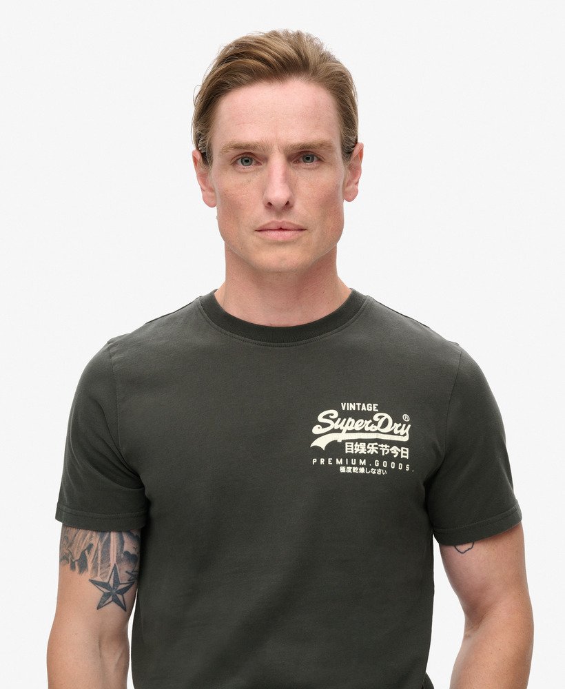 camiseta tokyo graphic em preto lavado