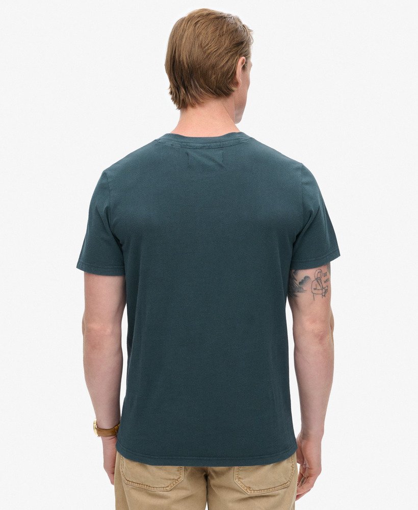 camiseta gráfica de atletismo na cor azul-marinho eclipse