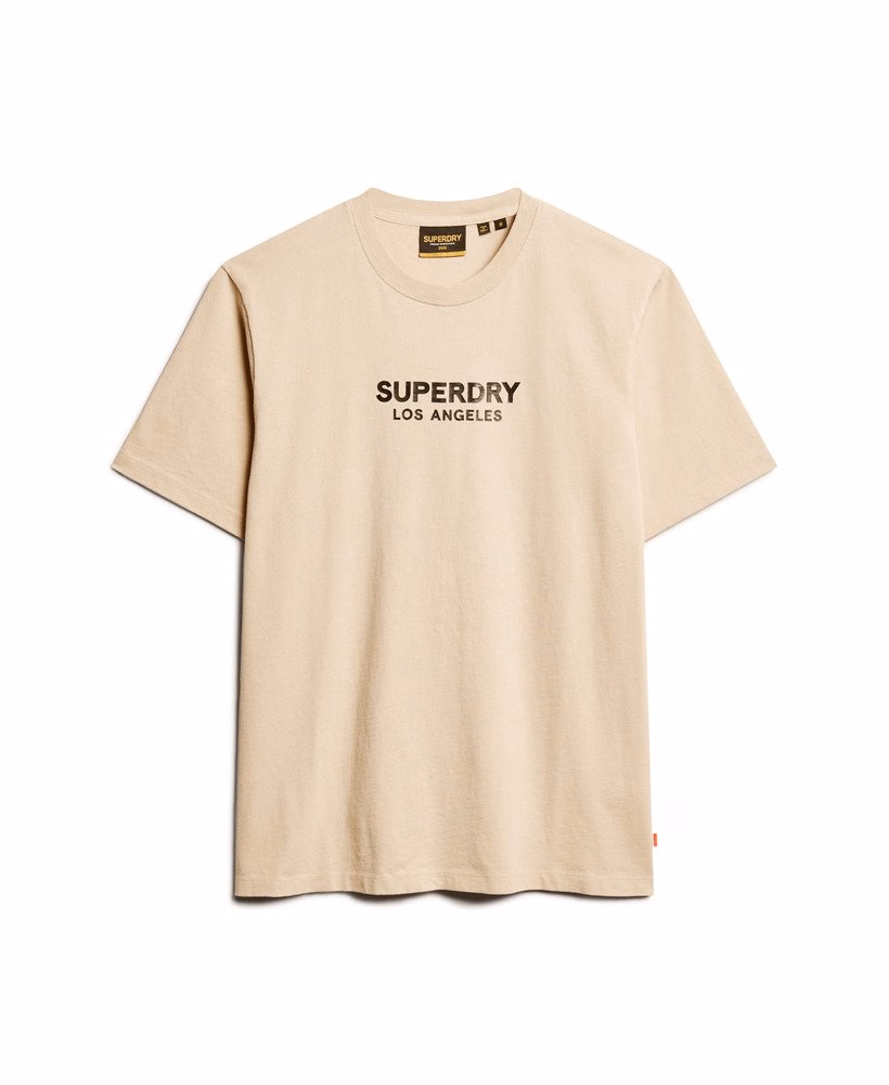 Camiseta esportiva folgada de luxo