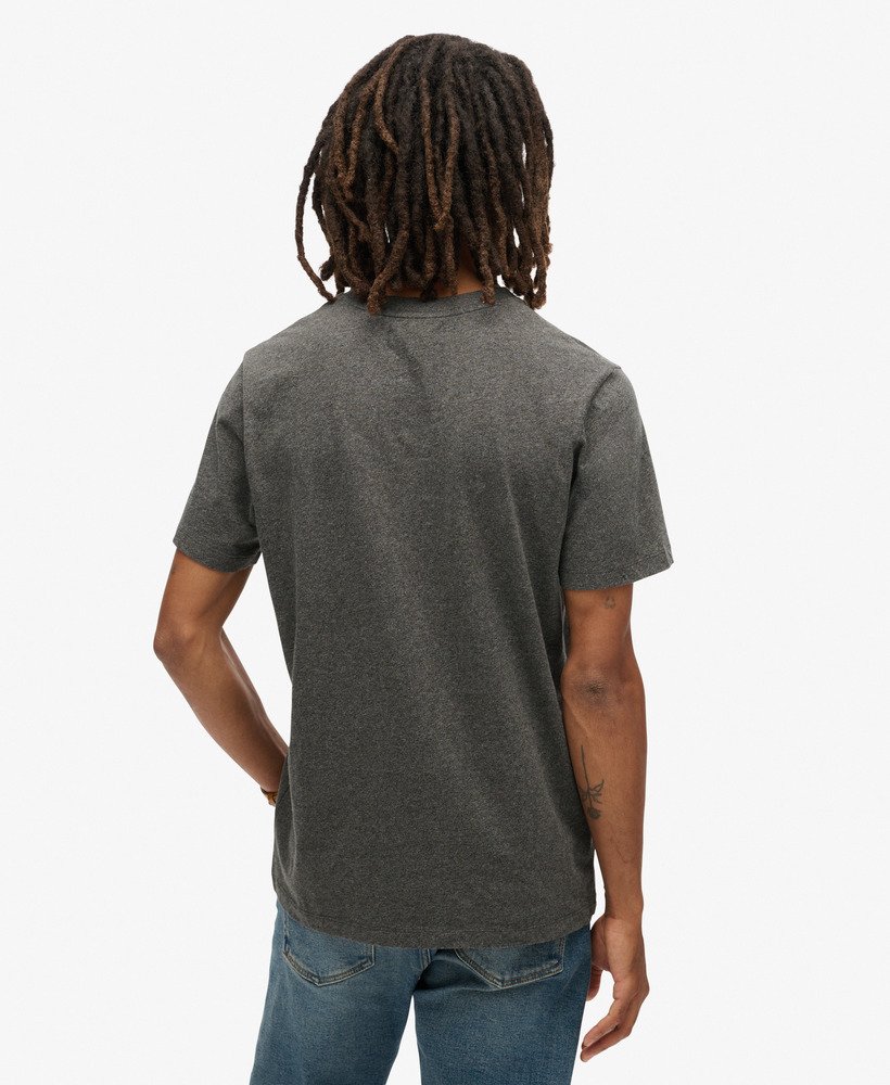 camiseta copper label workwear na cor cinza cascalho surplus gravel grey grit