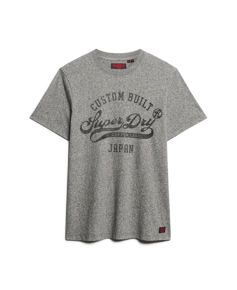 camiseta copper label workwear na cor cinza claro true grit