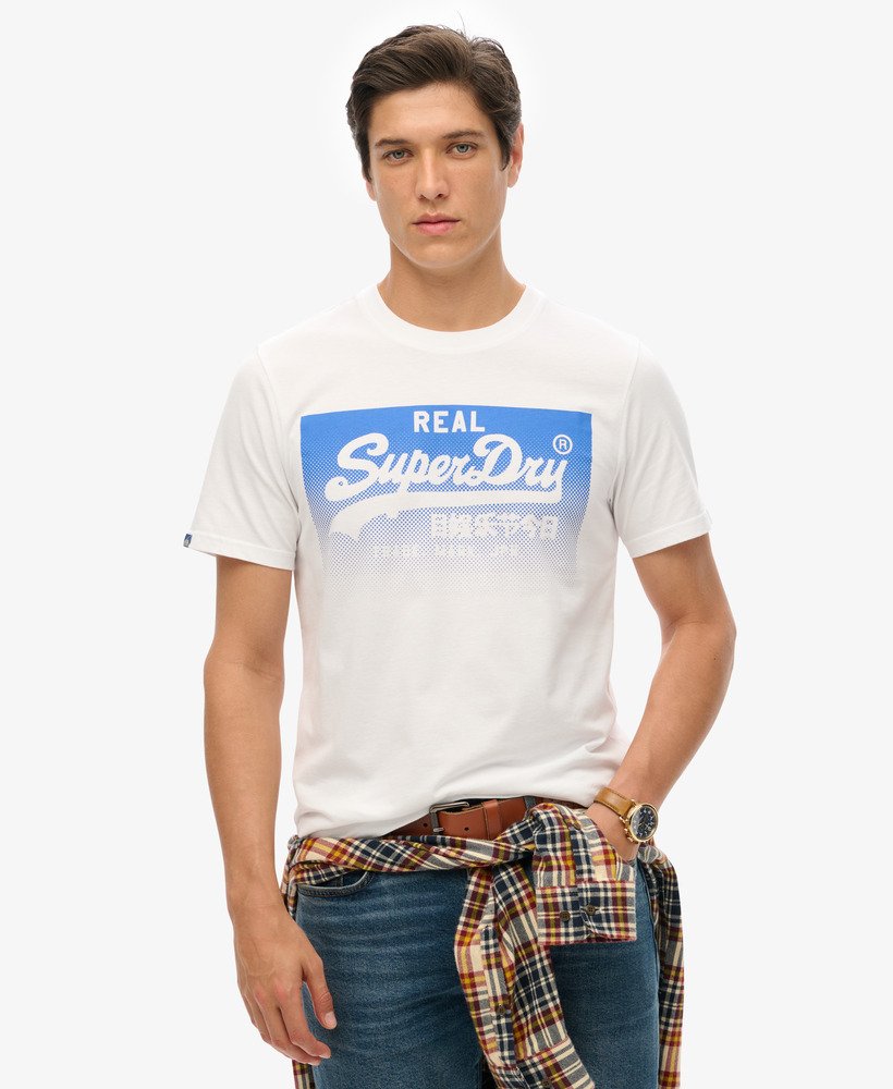 camiseta vintage box gradient na cor Óptica