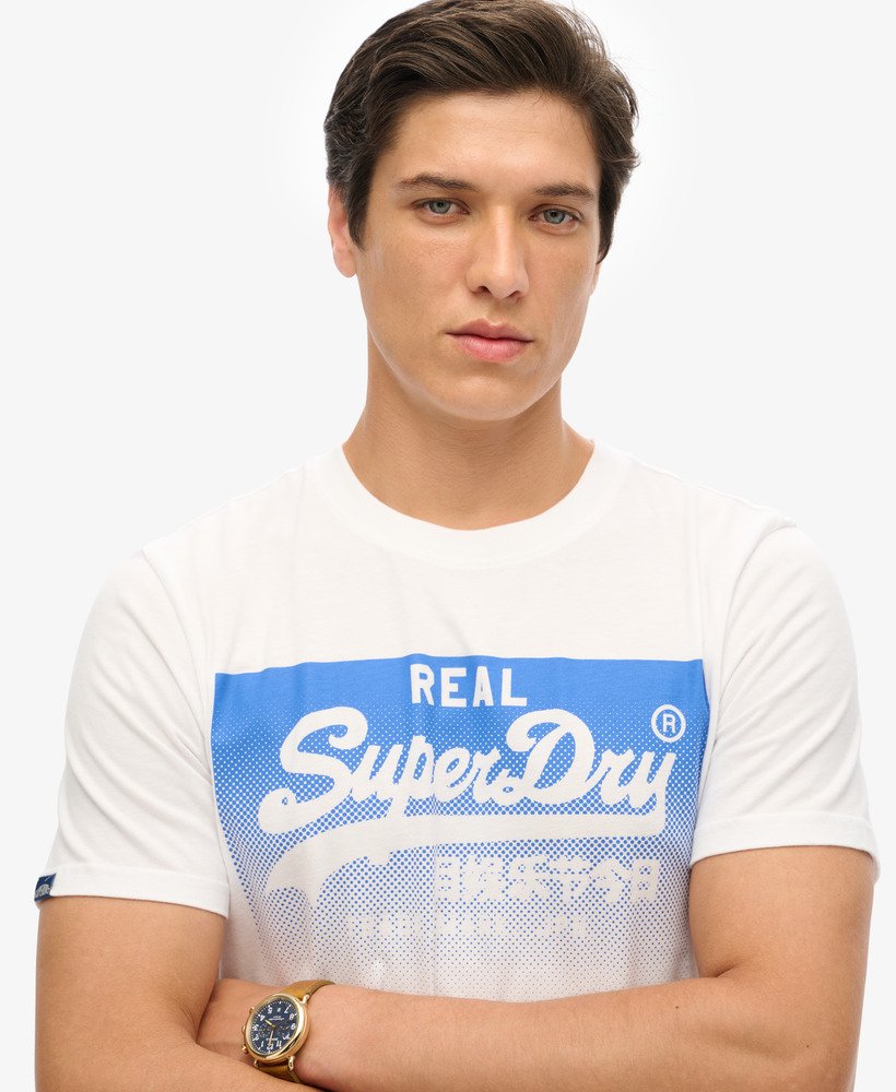 camiseta vintage box gradient na cor Óptica