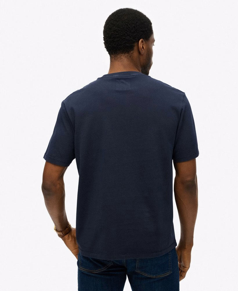 Camiseta Vintage Esportiva Essencial com Estampa