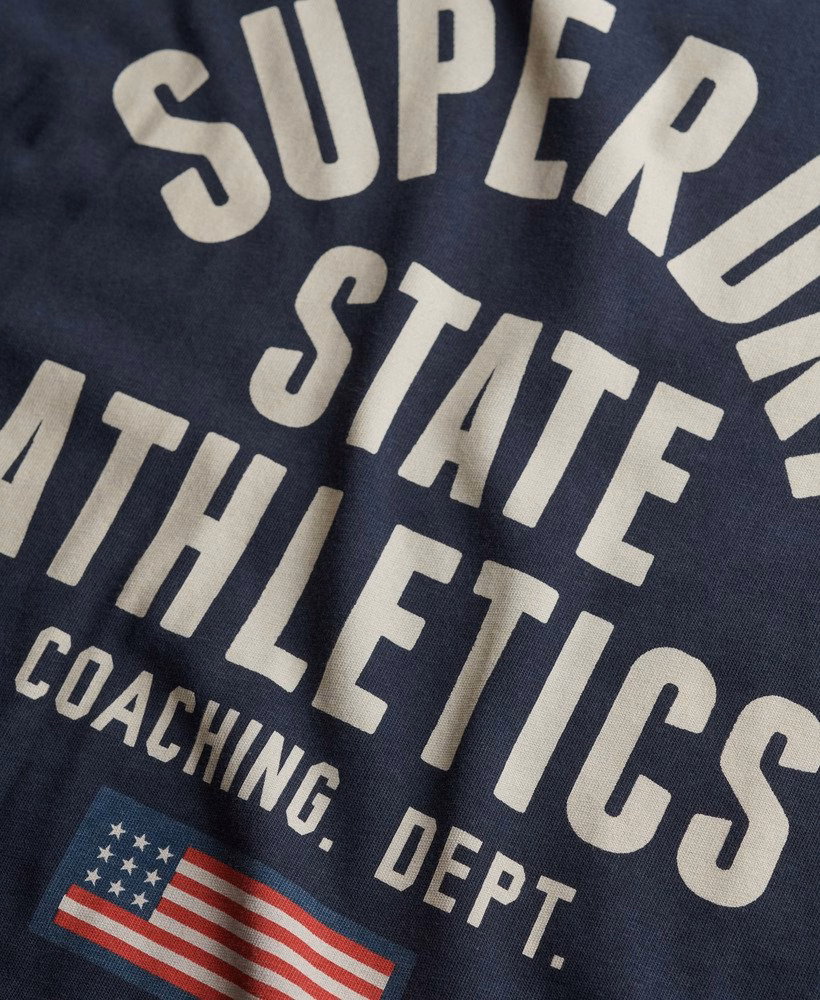 Camiseta Vintage Esportiva Essencial com Estampa