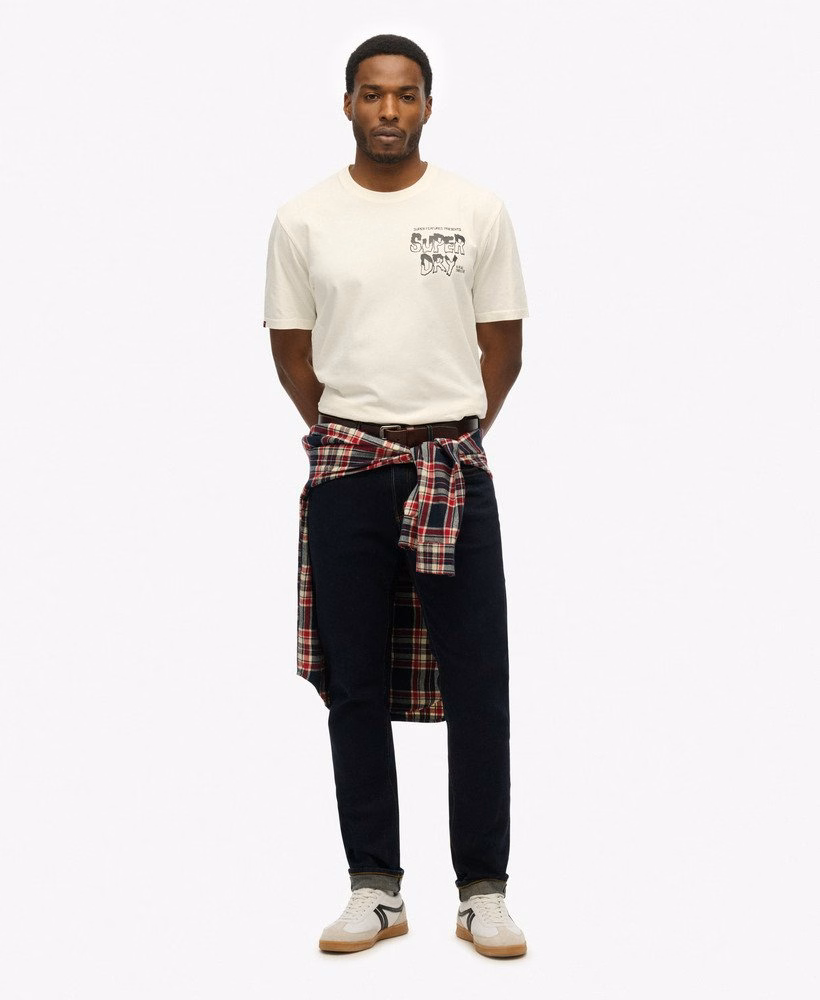 Camiseta folgada com estampa de filme B