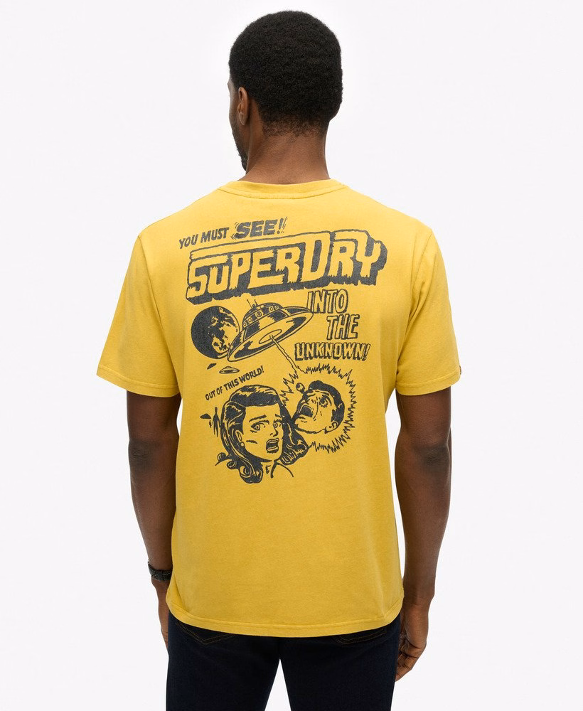 Camiseta folgada com estampa de filme B