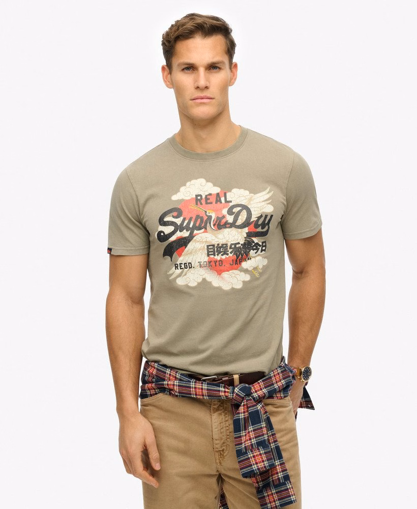 Camiseta Vintage Logo Tokyo Relaxed