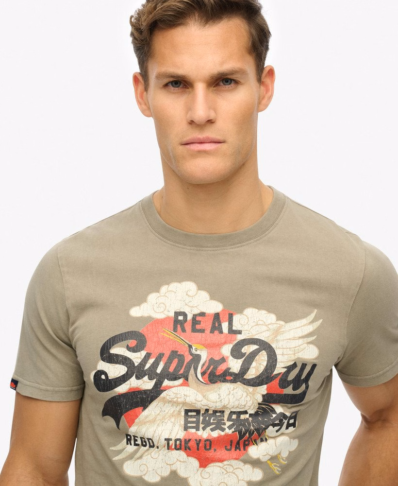 Camiseta Vintage Logo Tokyo Relaxed