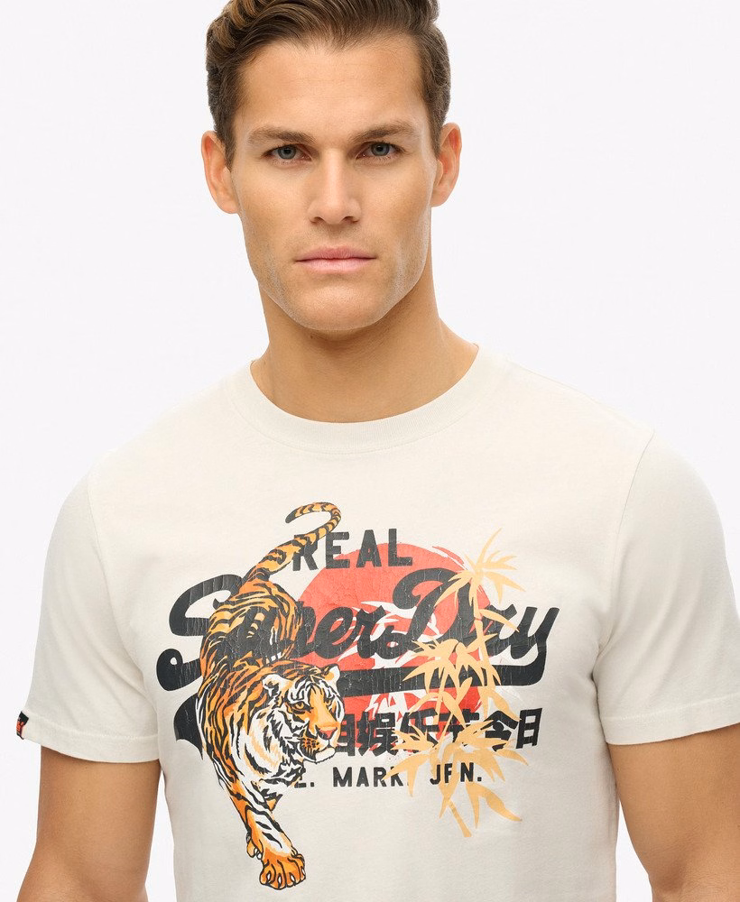 Camiseta Vintage Logo Tokyo Relaxed