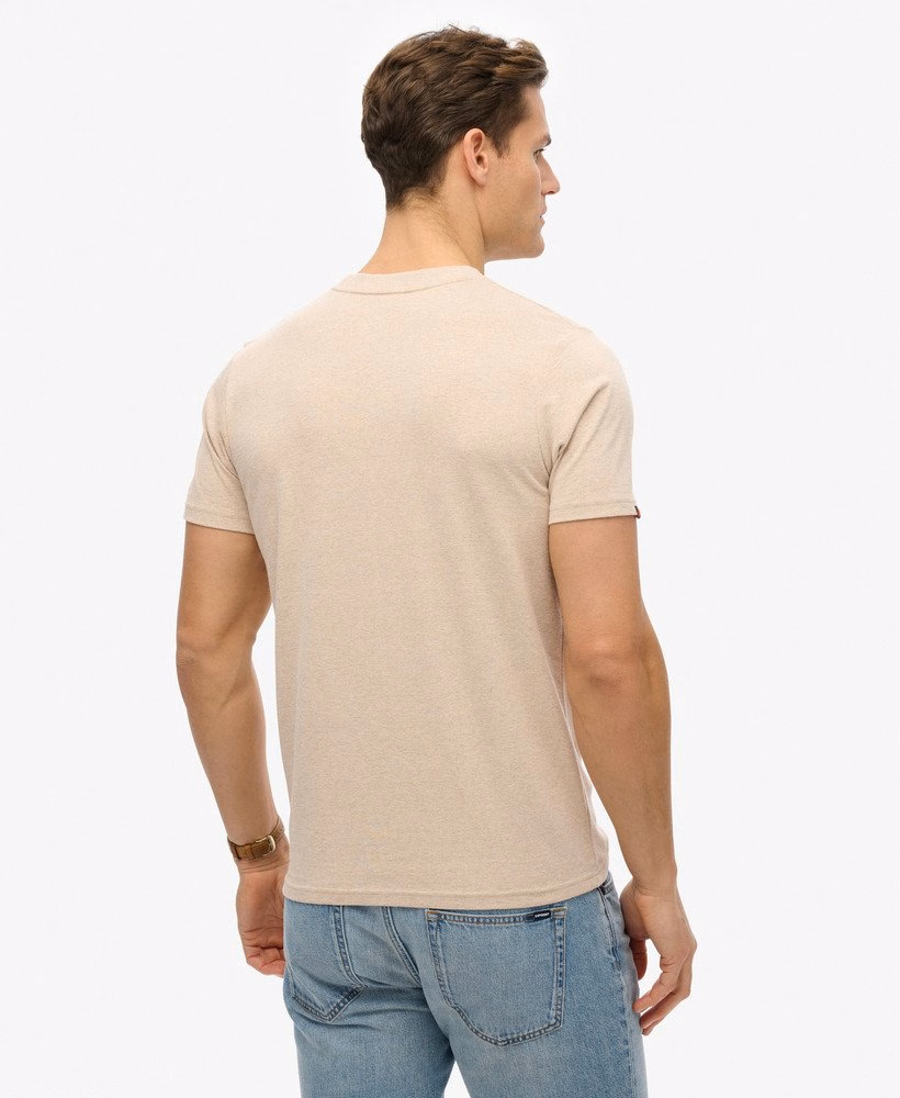 Camiseta Relaxed com Listras e Logo do Local