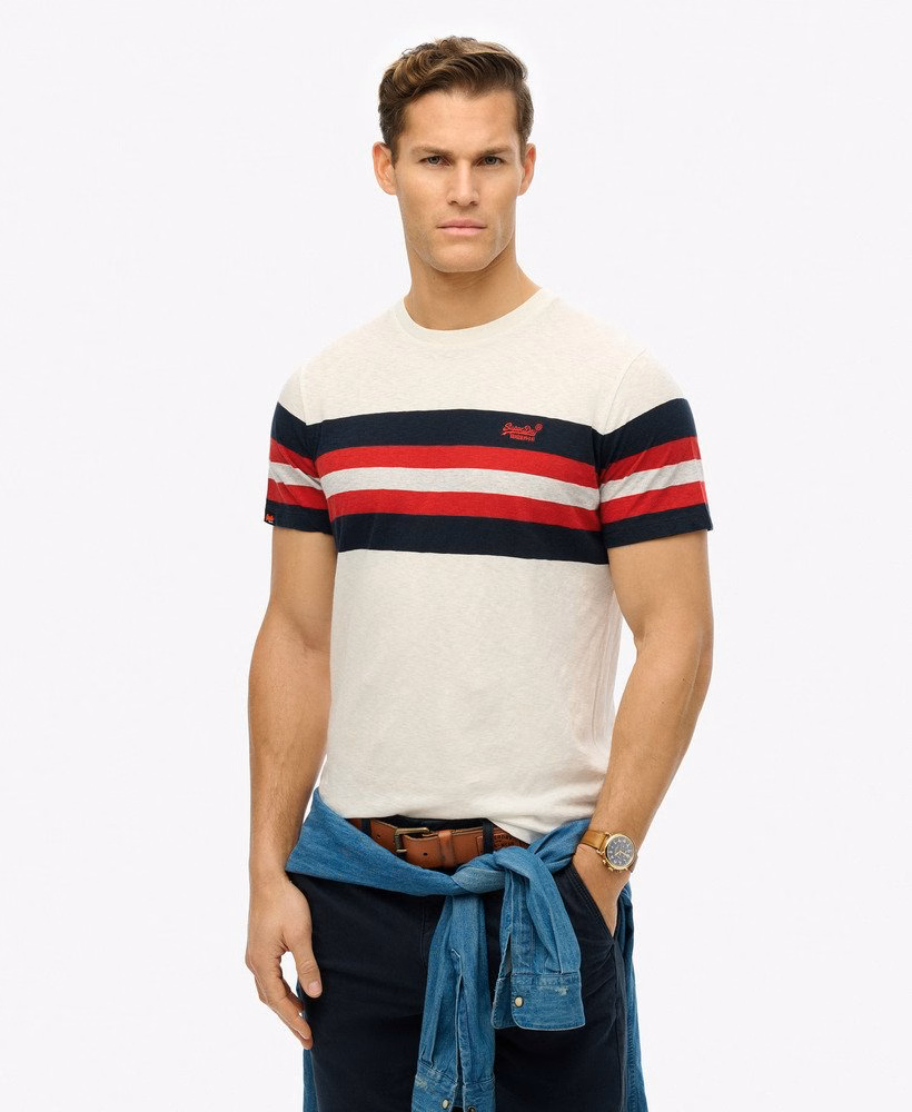Camiseta Listrada Essentials
