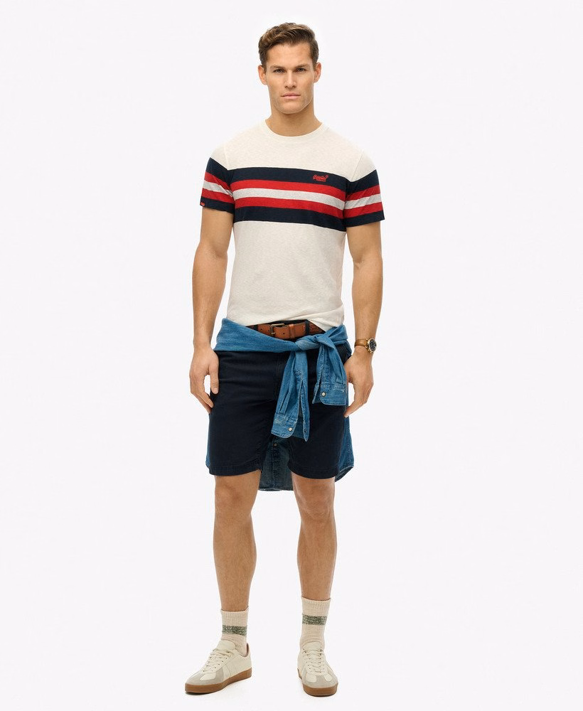 Camiseta Listrada Essentials