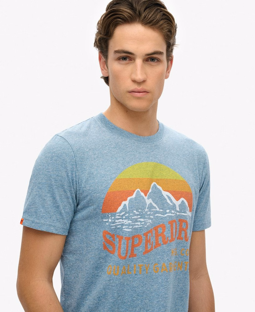Camiseta clássica e descontraída para atividades ao ar livre