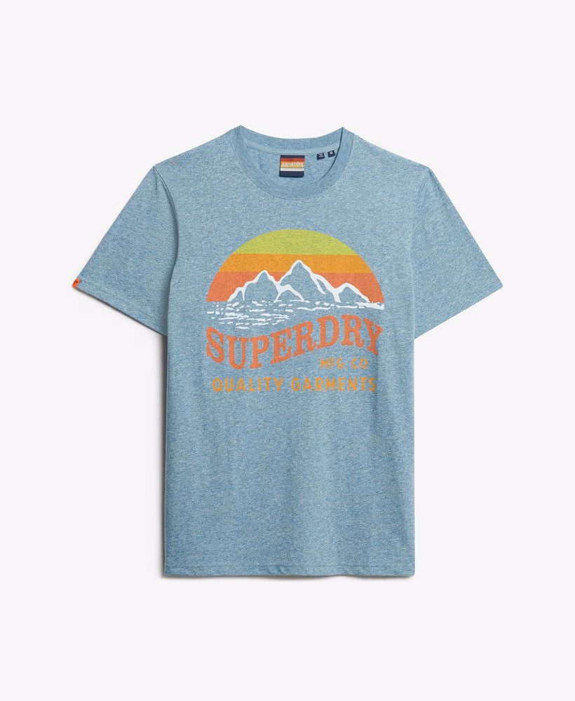 Camiseta clássica e descontraída para atividades ao ar livre