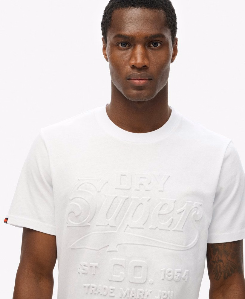 Camiseta Workwear Relaxed com Estampa em Relevo