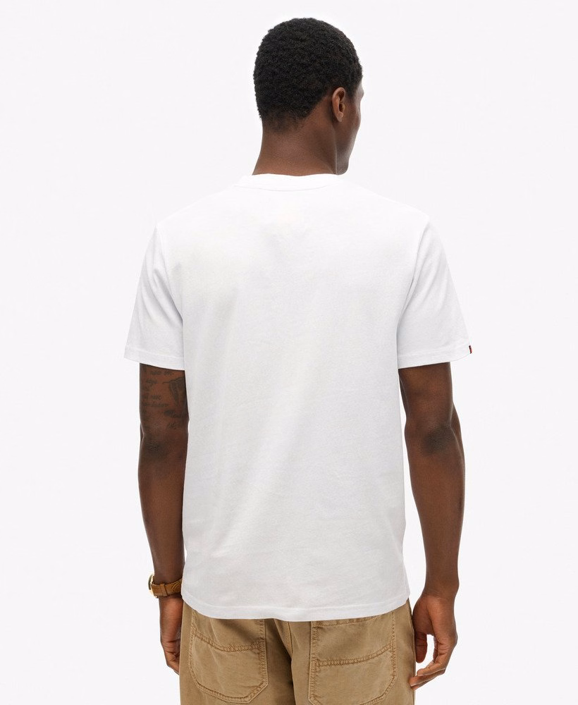 Camiseta Workwear Relaxed com Estampa em Relevo