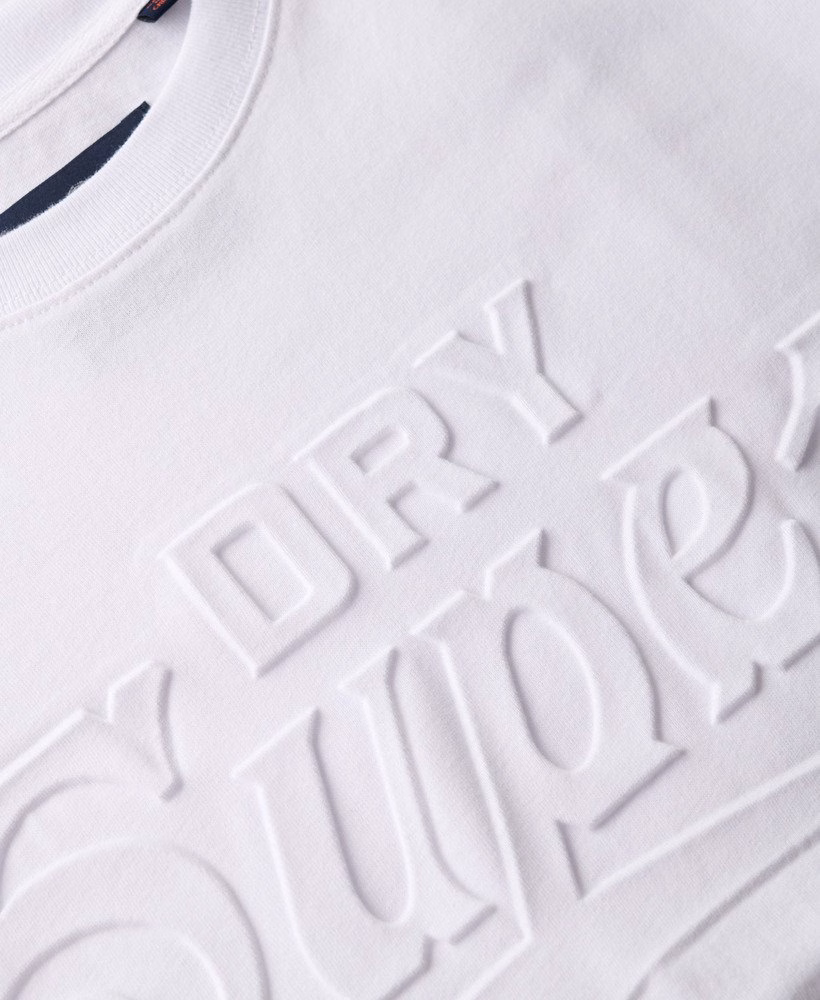 Camiseta Workwear Relaxed com Estampa em Relevo