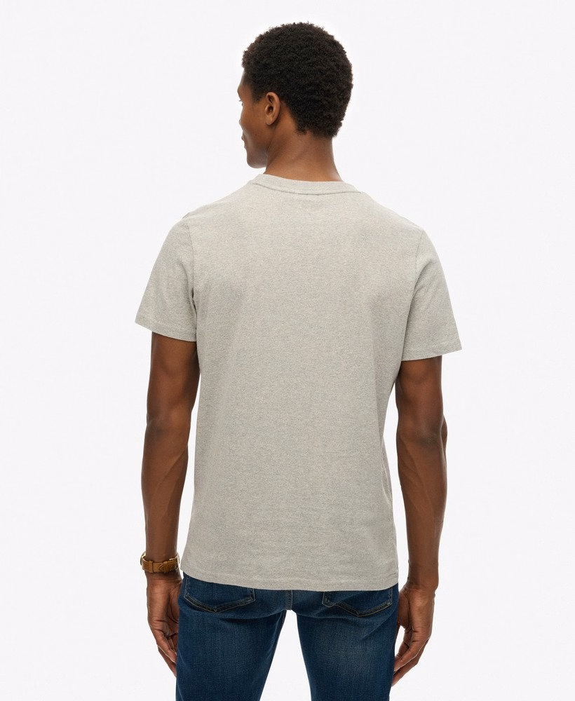 Camiseta Relaxada Bordada para Atividades ao Ar Livre