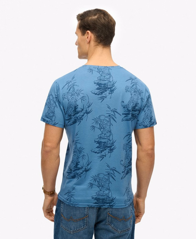 Camiseta clássica estampada