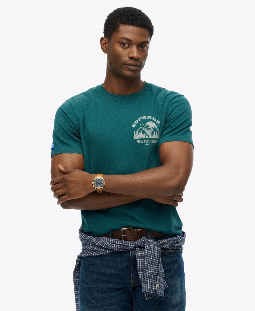 Camiseta Lo-fi Outdoors Chest