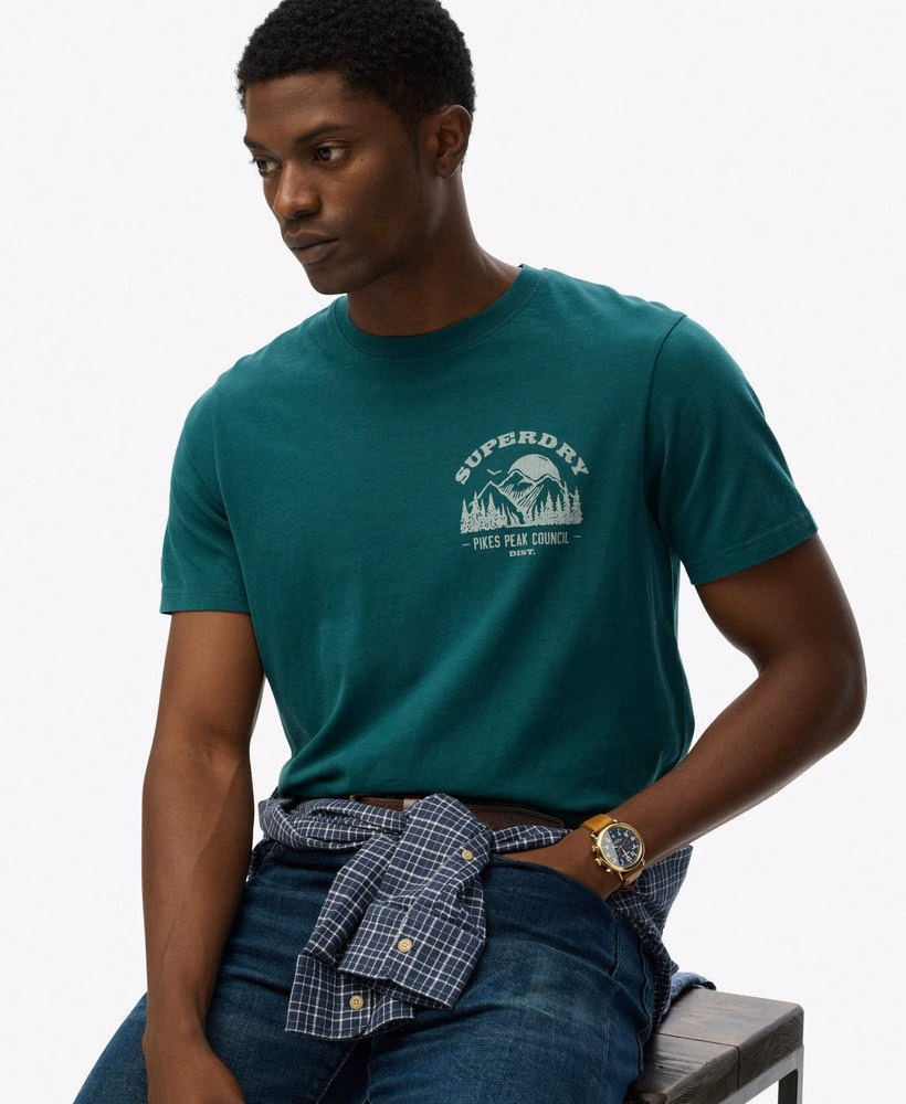 Camiseta Lo-fi Outdoors Chest