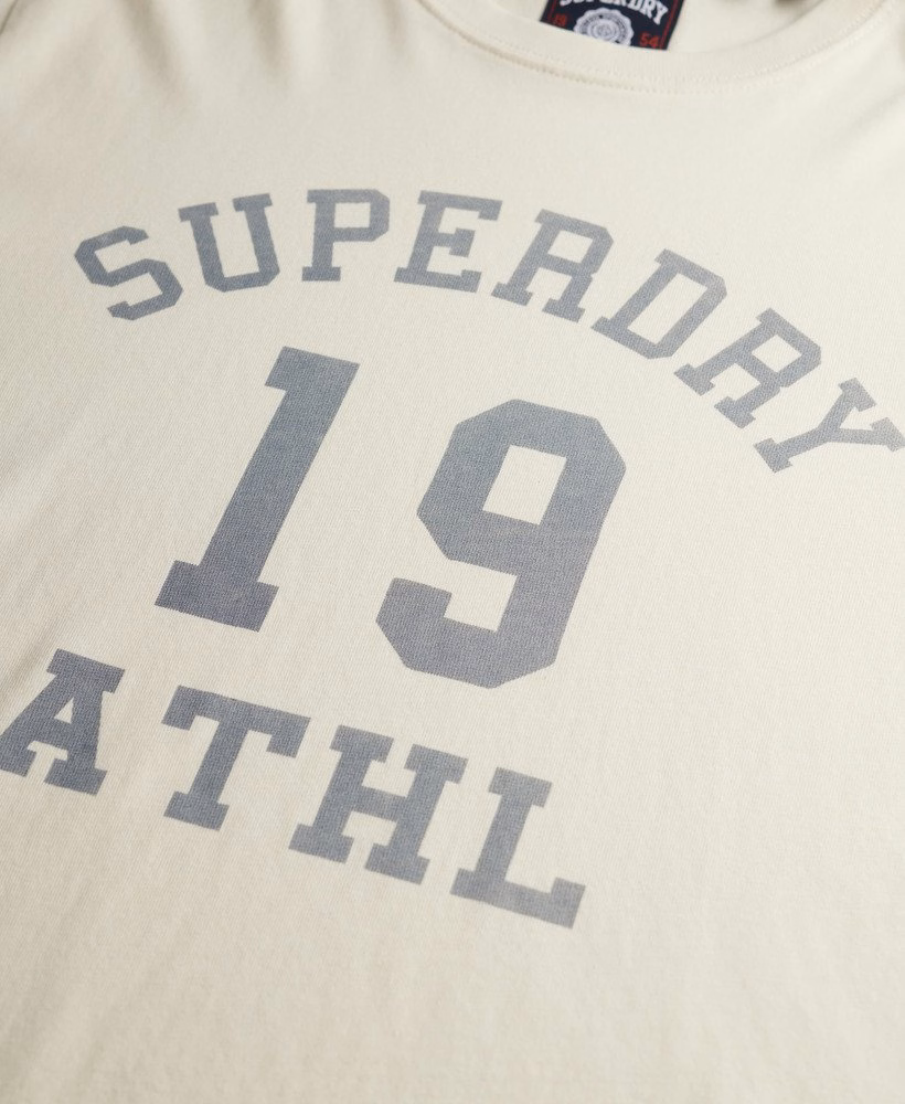 Camiseta Vintage Esportiva Essencial com Estampa