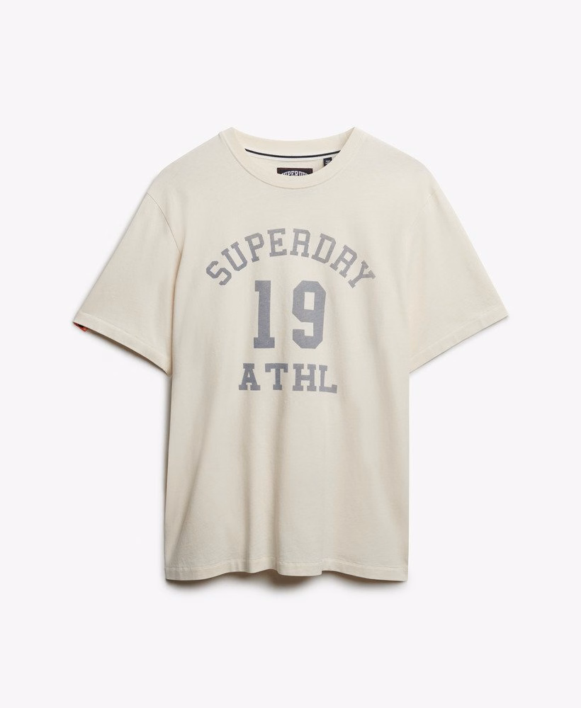 Camiseta Vintage Esportiva Essencial com Estampa