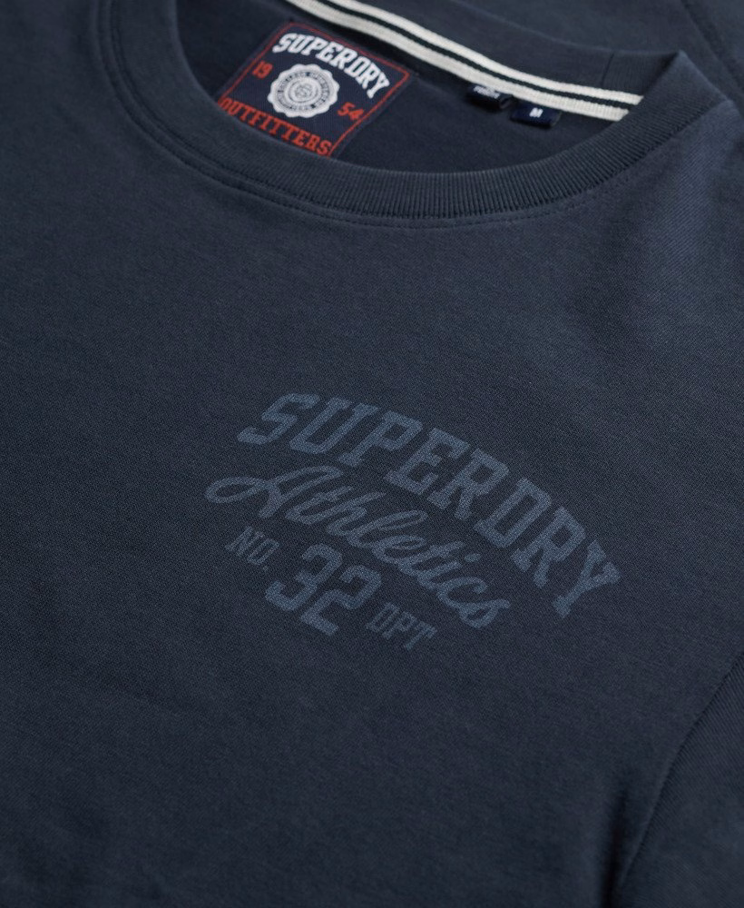 Camiseta Vintage Esportiva Essencial com Estampa