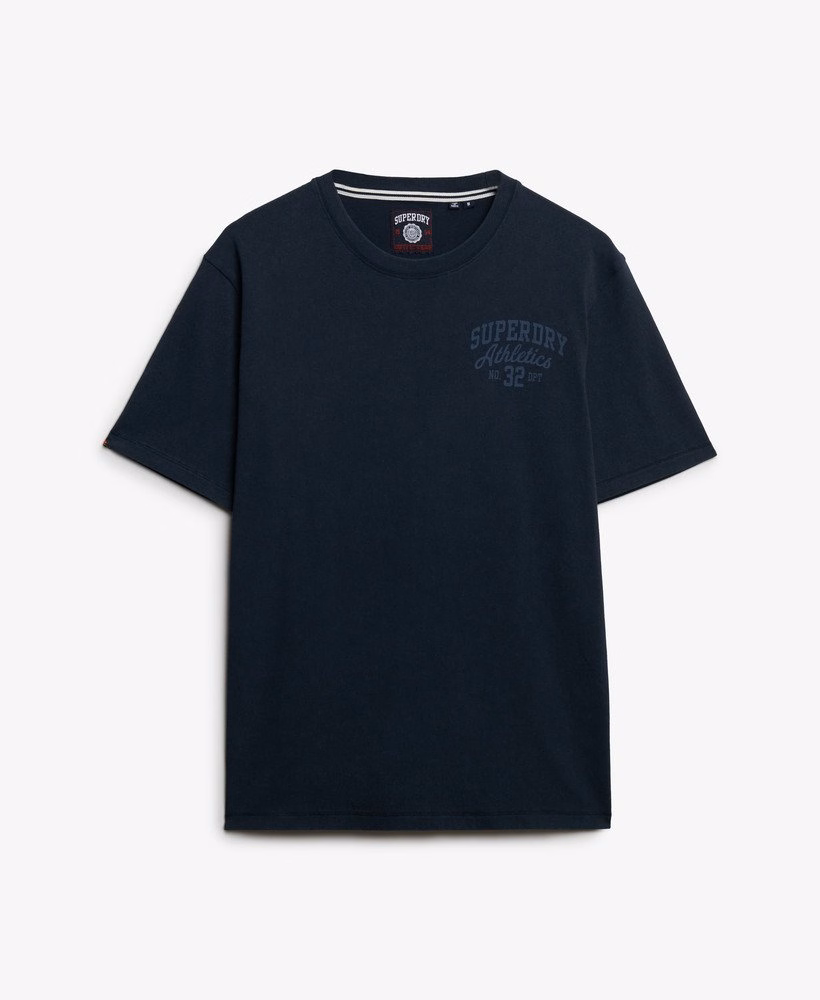 Camiseta Vintage Esportiva Essencial com Estampa