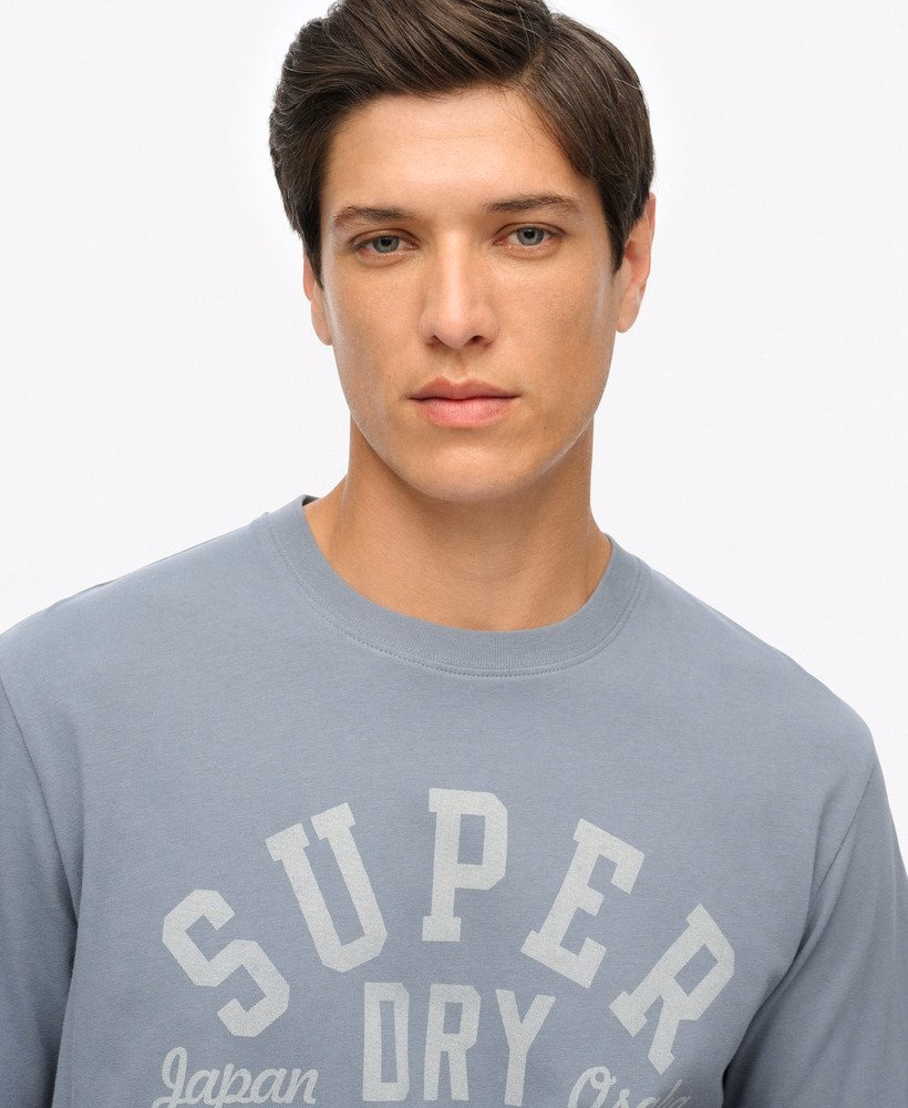 Camiseta Vintage Esportiva Essencial com Estampa