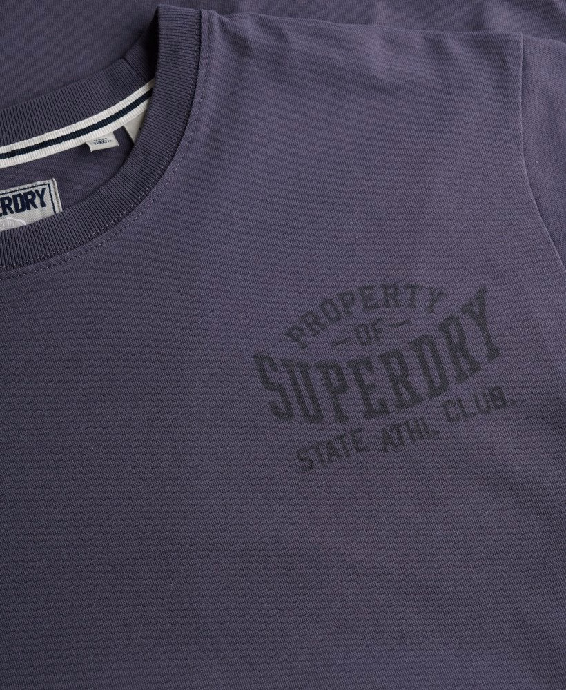 Camiseta Vintage Esportiva Essencial com Estampa