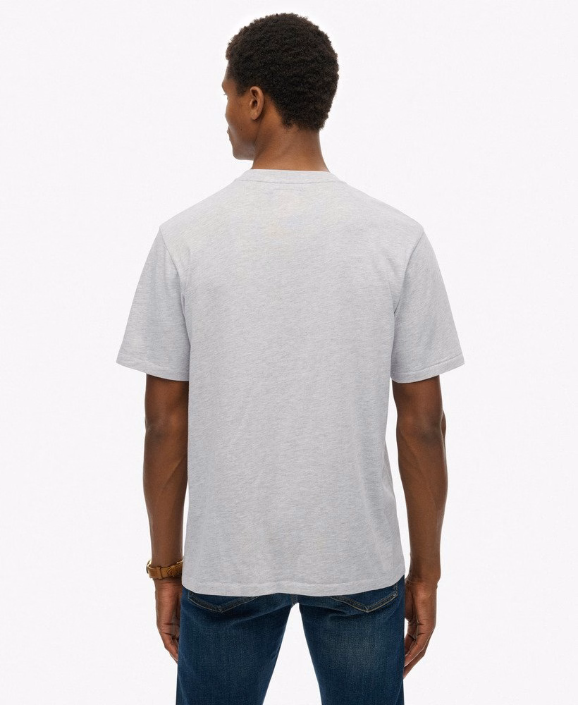 Camiseta Vintage Esportiva Essencial com Estampa