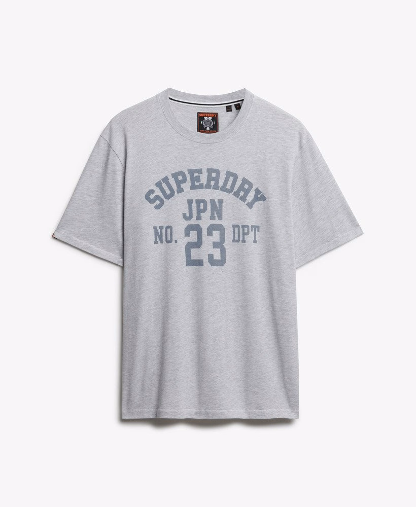Camiseta Vintage Esportiva Essencial com Estampa