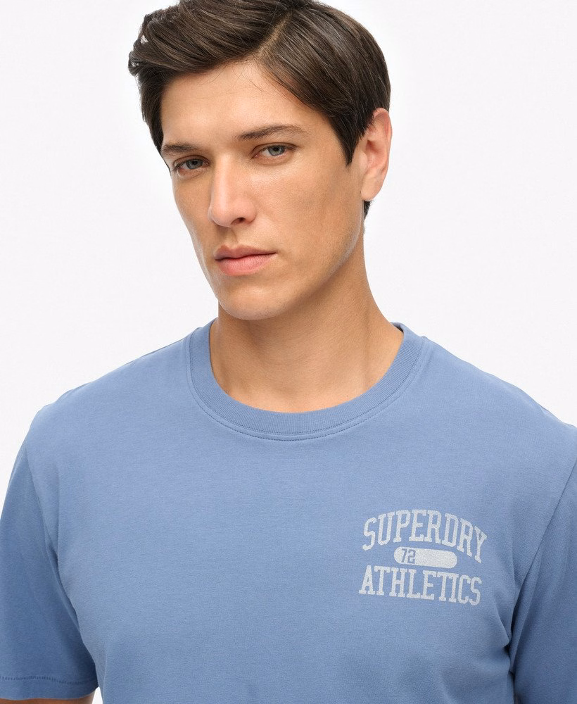 Camiseta Vintage Esportiva Essencial com Estampa