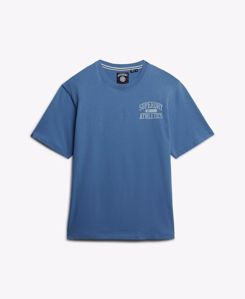 Camiseta Vintage Esportiva Essencial com Estampa
