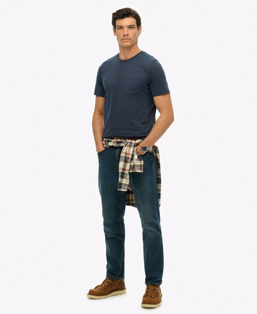 Camiseta Clássica Essencial com Bolso