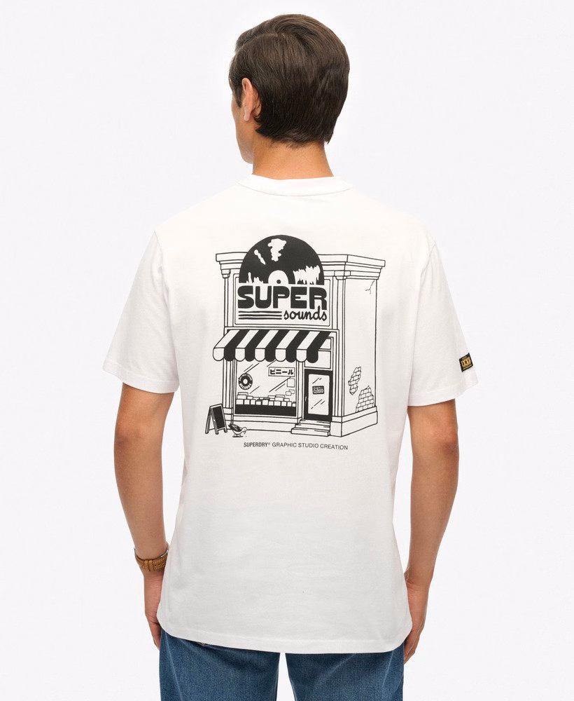 Camiseta oversized da gravadora