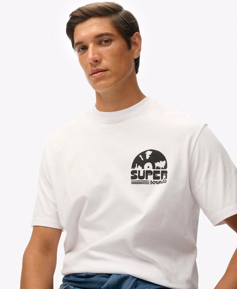 Camiseta oversized da gravadora