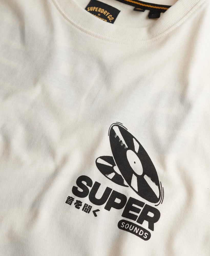 Camiseta oversized da gravadora