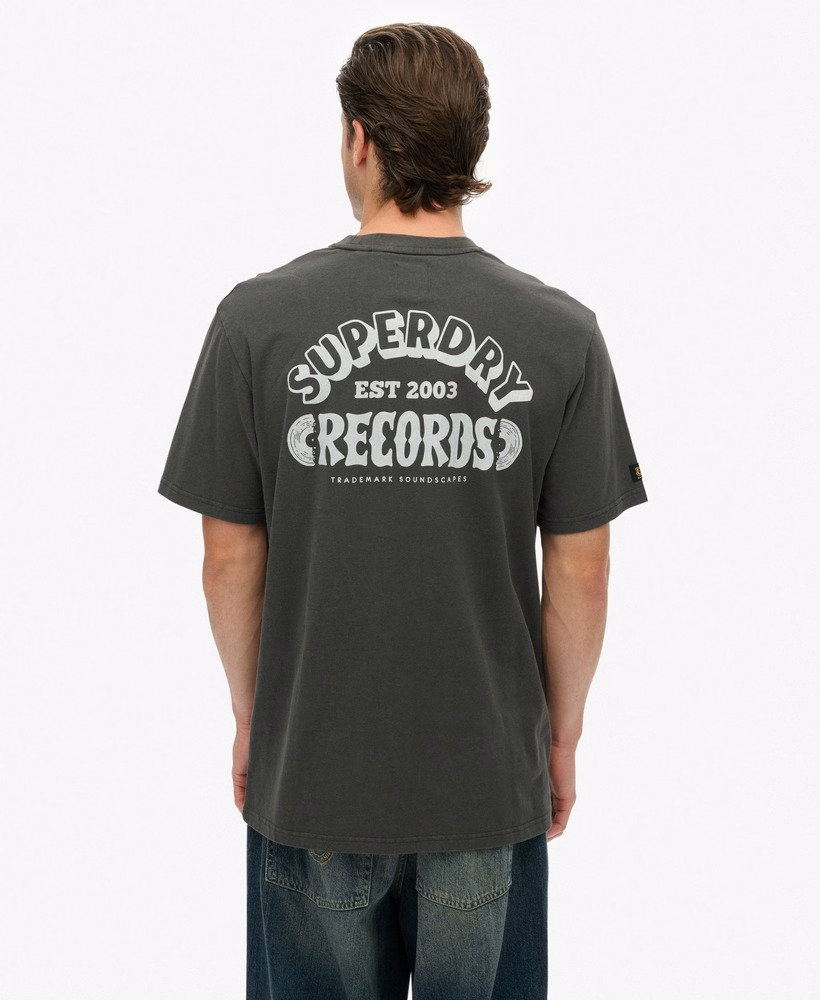 Camiseta oversized da gravadora