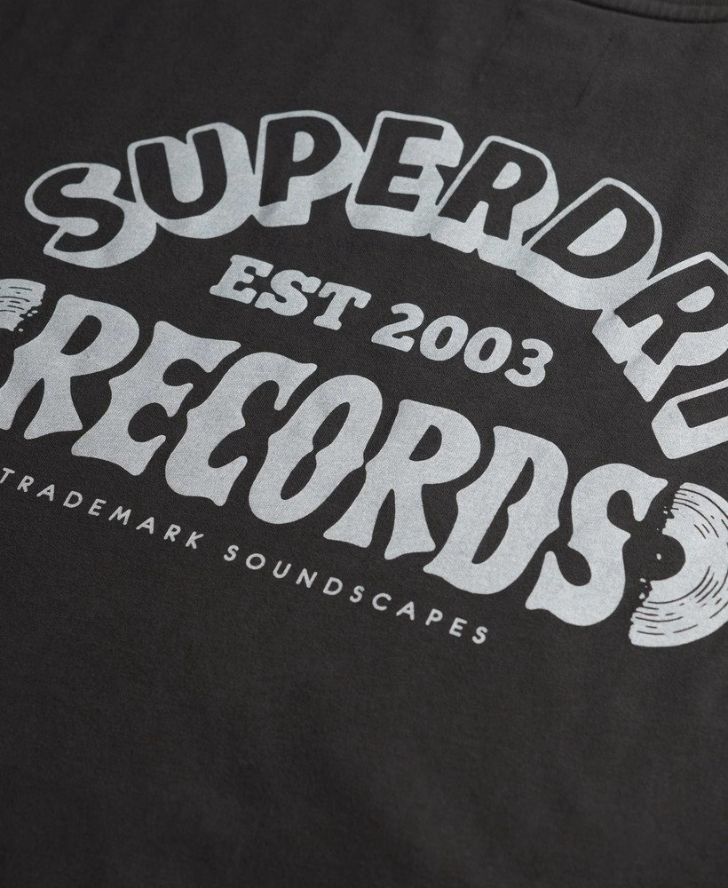 Camiseta oversized da gravadora