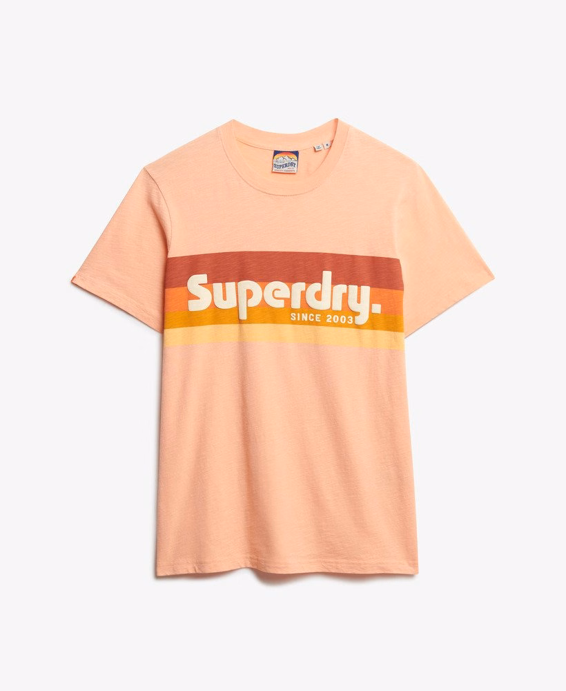 Camiseta Relaxed com Listras e Logo da Terrain