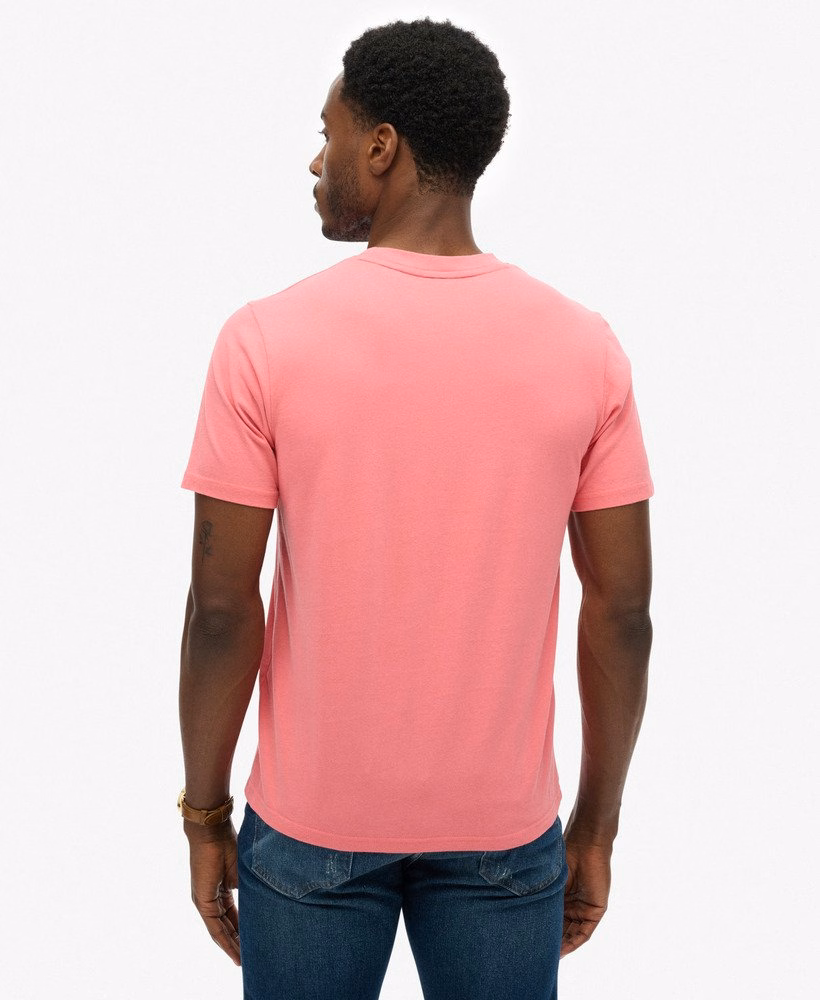 Camiseta Relaxada com Logo Listrado para Uso Externo