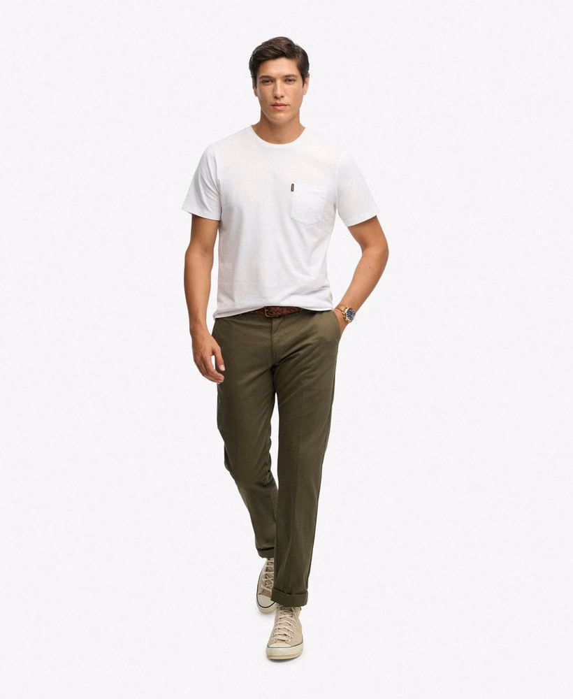 Camiseta Clássica Essencial com Bolso