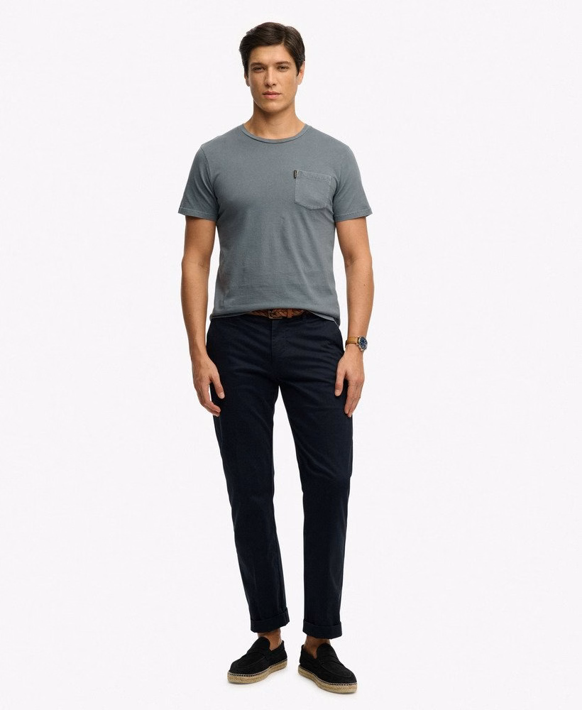 Camiseta Clássica Essencial com Bolso