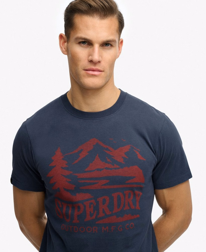Camiseta retrô para atividades ao ar livre