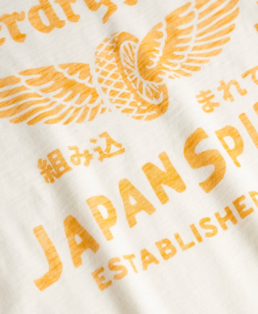 Camiseta folgada estilo motociclista Heritage