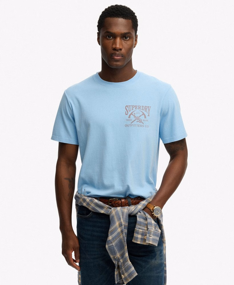 Camiseta Relaxada para Atividades ao Ar Livre na Montanha