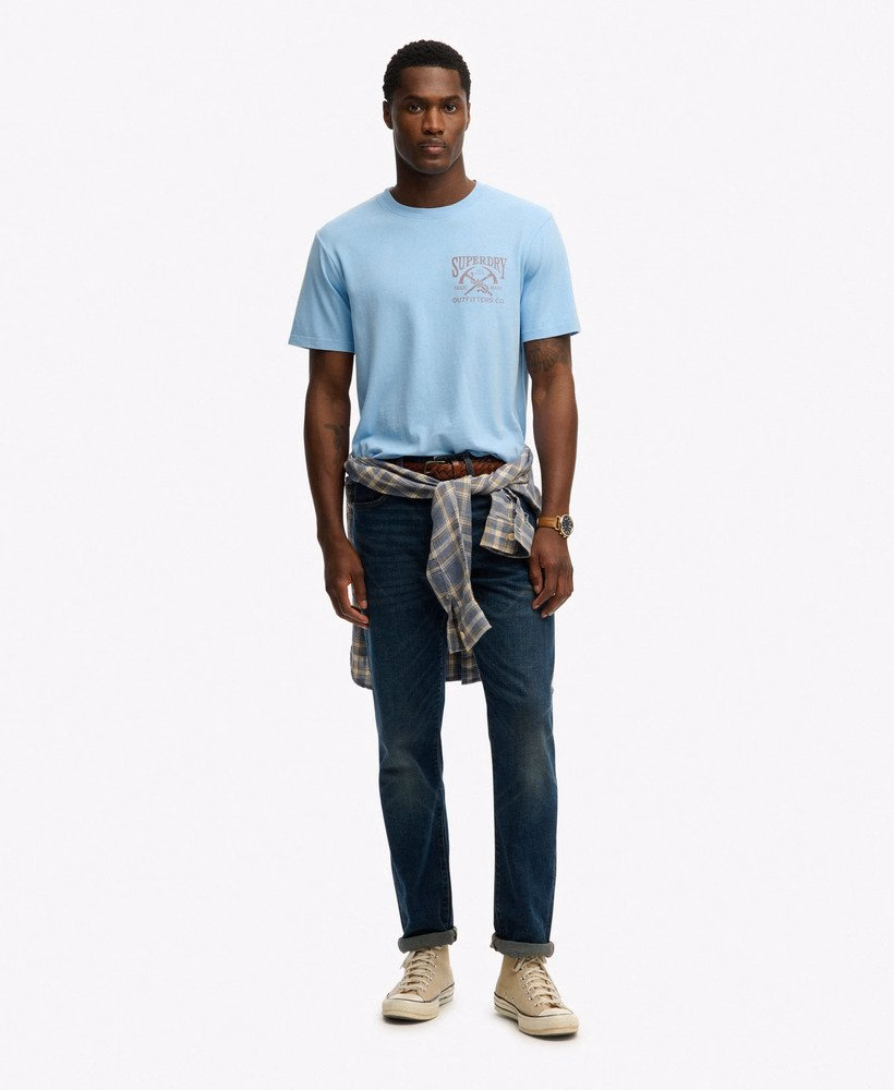 Camiseta Relaxada para Atividades ao Ar Livre na Montanha